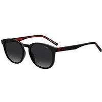 Hugo Black Sf Square Sunglasses