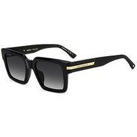 Dsquared2 Dark Grey Sf Rectangular Sunglasses