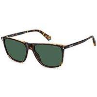 Polaroid Poloroid Green Pz Rectangular Sunglasses