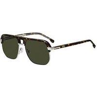 Boss Hugo Boss Metal Joint Sqaure Double Bridge Sunglasses