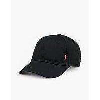 Levi'S Classic Twill Red Tab Baseball Cap- Black