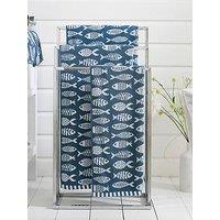 Lobster Creek Little Fish 100% Cotton Towel Collection