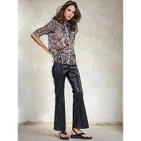 Religion Indium Shirt Blouse With Puff Shoulder - Multi
