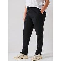 V By Very Curve Straight Leg Jogger - Black