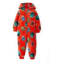 Marvel Avengers Fleece All In One - Black