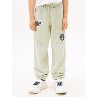 Tommy Hilfiger Boys Varsity Graphic Sweatpants - Light Khaki