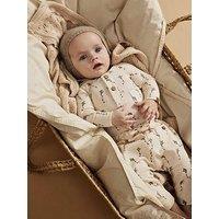 Lil Atelier Baby Boys Kite Print Long Sleeve Bodysuit - Cream