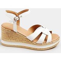 Yours Extra Wide Fit Wedge Sandal