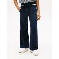 Tommy Hilfiger Girls Script Sweatpants - Navy