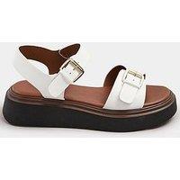 Yours Extra Wide Fit Buckle Chunky Platform Sandal