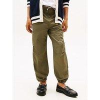 Tommy Hilfiger Boys Parachute Pants - Khaki