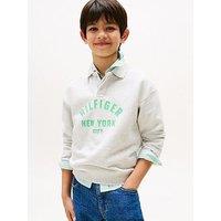 Tommy Hilfiger Boys Graphic Sweatshirt - Grey