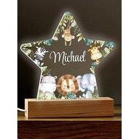 Love Abode Personalised Zoo Night Light - Led Lighting