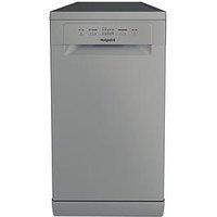 Hotpoint Hp2Fe10Cs90Suk Freestanding Slimline Dishwasher - Silver