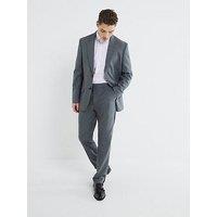 River Island Tailored Kez Suit Trousers - Grey