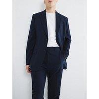 River Island Tailored Kez Suit Trousers - Navy