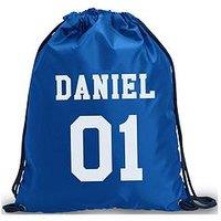 Love Abode Personalised 'Surname & Number' Sport Drawstring Bag