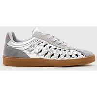 Allsaints Velma Woven Sneakers - Silver