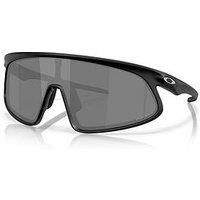 Oakley Sunglasses Rslv Rectangle Sunglasses-Black