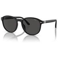 Polo Ralph Lauren 0Ph4207U Phantos Sunglasses- Black