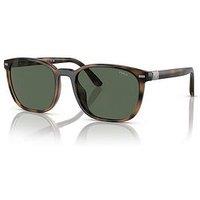 Polo Ralph Lauren 0Ph4208U Square Sunglasses- Tortoise