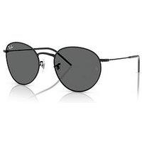 Ray-Ban Round Reverse Phantos Sunglasses - Black