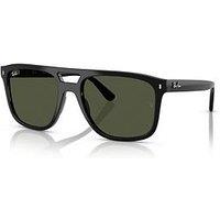 Ray-Ban 0Rb2213 Square Sunglasses- Black