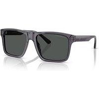 Emporio Armani 0Ea4232 Square Sunglasses-Grey