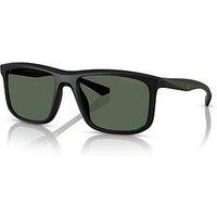 Emporio Armani 0Ea4234U Square Sunglasses-Black
