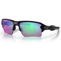 Oakley Flak 2.0 XL Sunglasses OO9188-05 Polished Black/Prizm Golf NEW