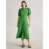 White Stuff Rua Broderie Shirt Dress