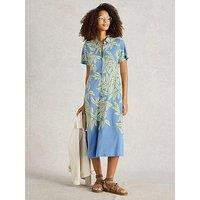 White Stuff Rua Jersey Shirt Dress