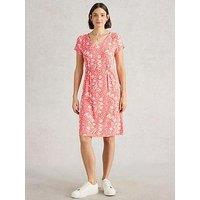 White Stuff Tallie Jersey Dress - Pink