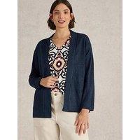 White Stuff Carly Linen Cardi