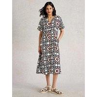 White Stuff Iris Linen Dress