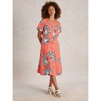 White Stuff Iris Linen Dress