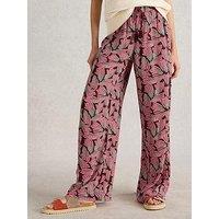 White Stuff Belle Crinkle Wide Leg Trouser