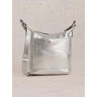 White Stuff Mini Fern Leather Crossbody