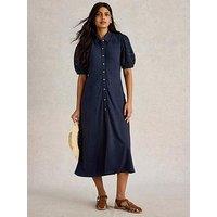 White Stuff Rua Broderie Shirt Dress