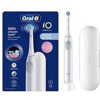 Oral-B Io2 Simple White Electric Toothbrush + Travel Case