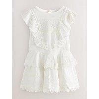 Smallsaints Baby Girls Dress - White