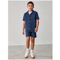 Ted Baker Shirt & Short Set - Blue