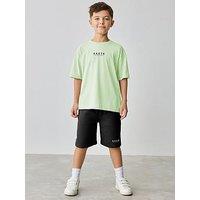 Ted Baker Boys Top And Short Set - Green