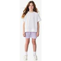 Ted Baker Girls Tshirt And Shorts Set - Purple