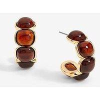 Jon Richard Gold Plated And Resin Hoops