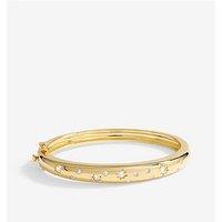 Inicio Gold Plated Celestial Bangle - Gift Pouch