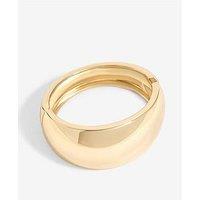 Jon Richard Gold Plated Wide Polished Cuff