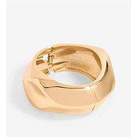 Jon Richard Gold Plated Angular Dome Cuff