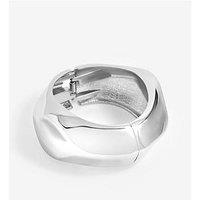 Jon Richard Silver Plated Angular Dome Cuff