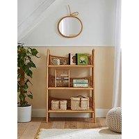 Cuddleco Aria 3 Tier Rattan Shelving Unit